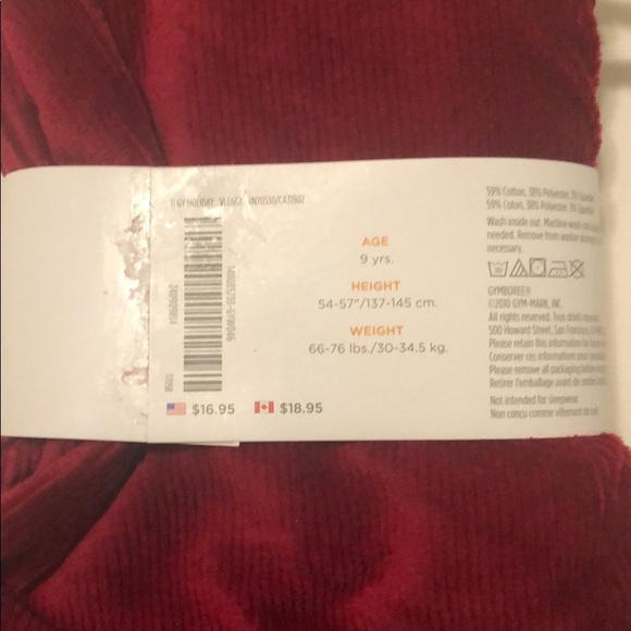 Gymboree Velour Leggings - Picture 2 of 3